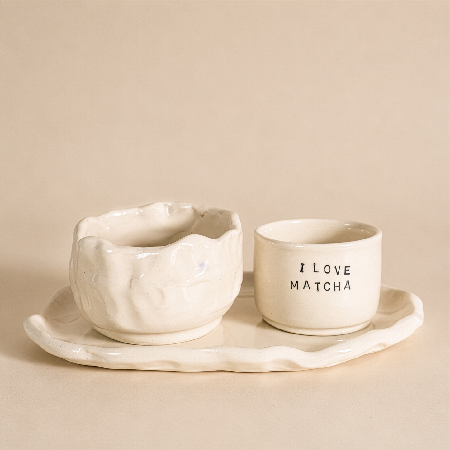 Mug I Love Matcha - Stoneware