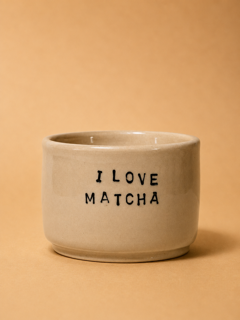 Mug "I Love Matcha" – Stoneware
