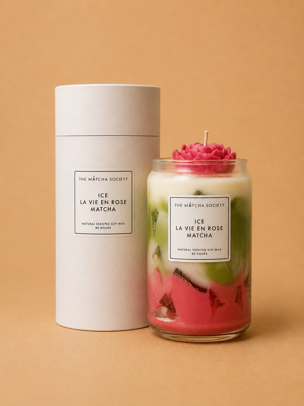 Rose Matcha Candle