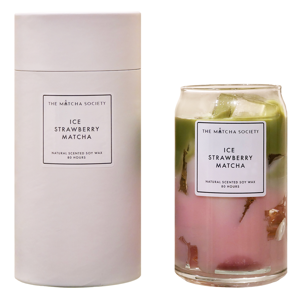 Candle Strawberry Matcha